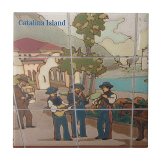 CATALINA ISLAND CERAMIC TILE TRADITION OF THE SONG TEGELTJE