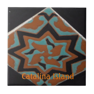 CATALINA ISLAND CERAMIC TILE VORMEN VAN CATALINA TEGELTJE