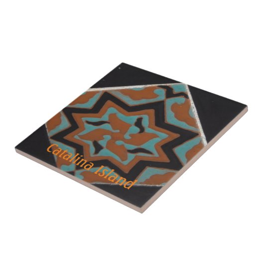 CATALINA ISLAND CERAMIC TILE VORMEN VAN CATALINA TEGELTJE (Zijkant)