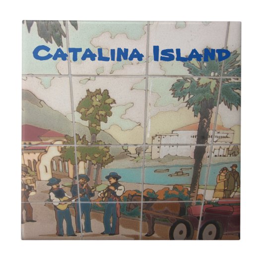 CATALINA ISLAND CERAMIC TILES TEGELTJE (Voorkant)