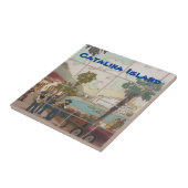 CATALINA ISLAND CERAMIC TILES TEGELTJE (Zijkant)