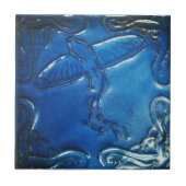 Catalina Island Flying Fish Tile BY J.Titchenal Tegeltje (Voorkant)