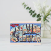 Catalina Island Groet Briefkaart (Staand voorkant)