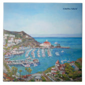 Catalina Island Large (6 x 6 inch) keramische foto Tegeltje (Voorkant)