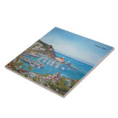 Catalina Island Large (6 x 6 inch) keramische foto Tegeltje (Zijkant)