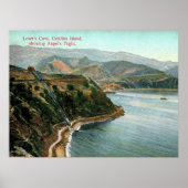 Catalina Island, Lover's Cove, Californische Vinta Poster (Voorkant)