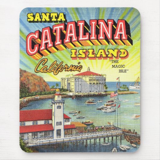 Catalina Island Mousepad Muismat (Voorkant)