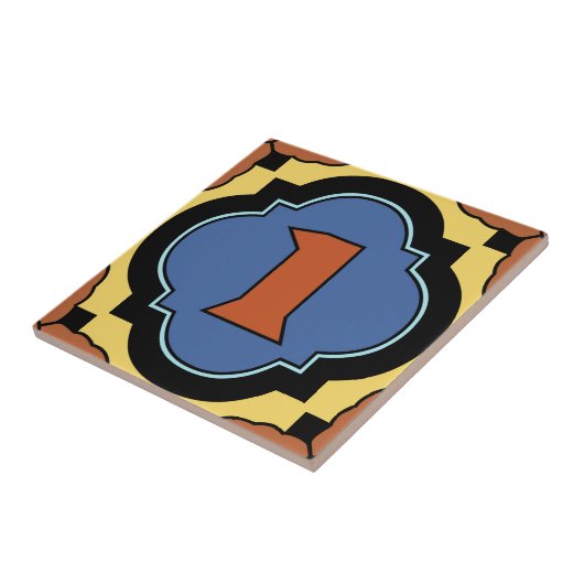 Catalina Island Number Adres 1 Tegeltje (Zijkant)