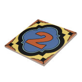 Catalina Island Number Adres Tegel 2 Tegeltje (Zijkant)