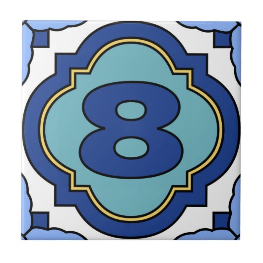 Catalina Island Number Adres Tel. 8 Tegeltje (Voorkant)