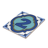 Catalina Island Number Adres Titel 2 Tegeltje (Zijkant)