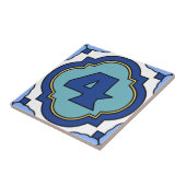 Catalina Island Number Adres Titel 4 Tegeltje (Zijkant)