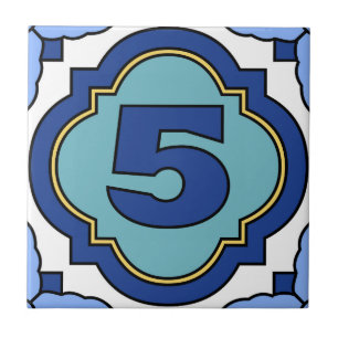 Catalina Island Number Adres Titel 5 Tegeltje