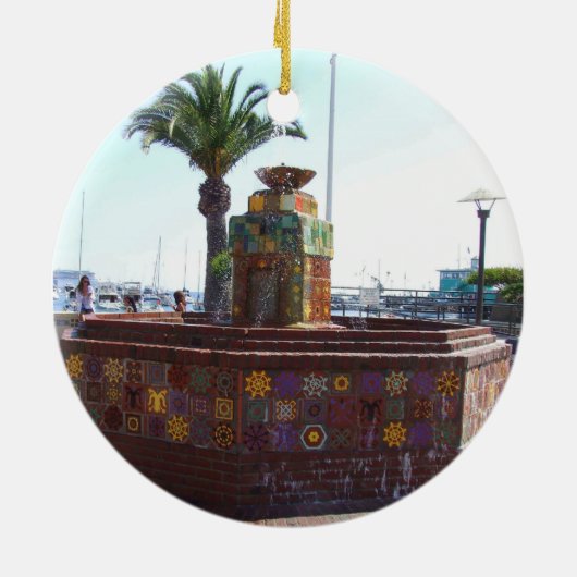 Catalina Island Ornament (Achterkant)