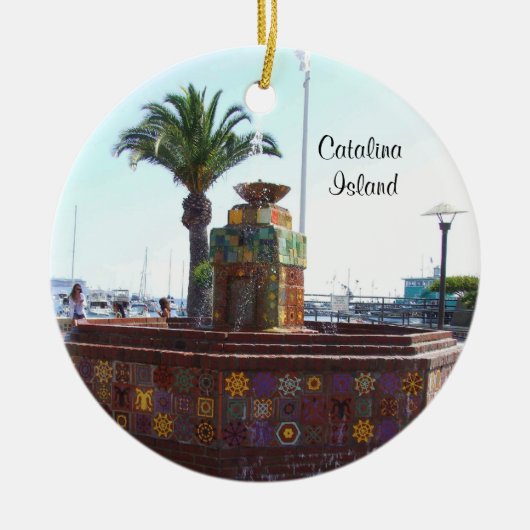 Catalina Island Ornament (Voorkant)