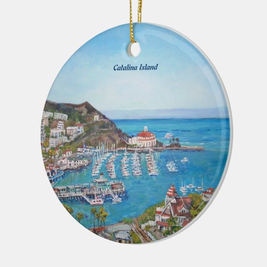 Catalina Island - Oval Ornament (Links)