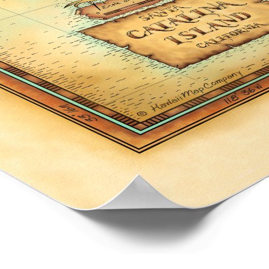 Catalina Island Poster (Hoek)