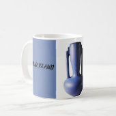 Catalina Island Pottery Indian Vase Coffee Mok (Voorkant links)