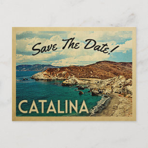 Catalina Island Save the Date  California Aankondigingskaart