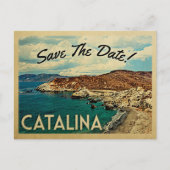 Catalina Island Save the Date  California Aankondigingskaart (Voorkant)