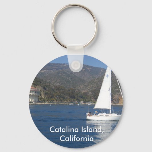 Catalina Island Sleutelhanger (Voorkant)