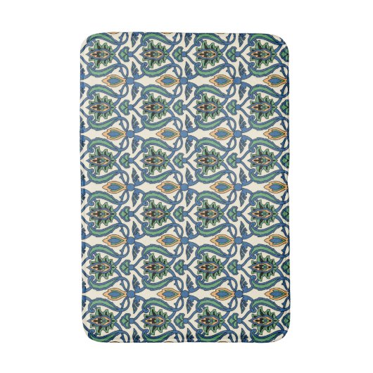 Catalina Island Tile Design Badmat (Voorkant Verticaal)