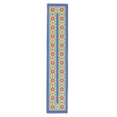 Catalina Island Tile Design Table Runner van 1920s Medium Tafelloper (Voorkant)