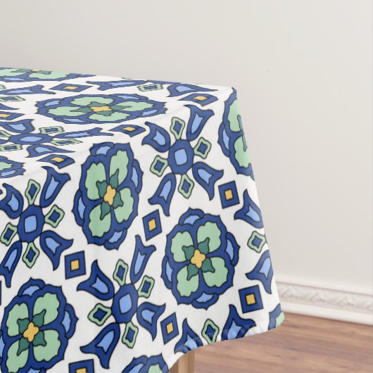 Catalina Island Tile Design Tablecloth uit de jare Tafelkleed (Voorbeeld)