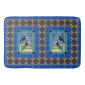 Catalina Island Tile Toucans Design Badmat (Voorkant)
