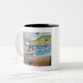 CATALINA ISLAND TILES TWEEKLEURIGE KOFFIEMOK (Voorkant links)