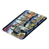 Catalina Island_Vintage Travel Poster Artwork Magneet (Linkerzijde)