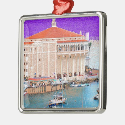 Catalina Metalen Ornament (Links)