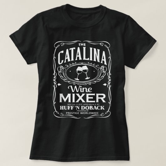 Catalina Mixer Wine T-shirt (Design voorkant)