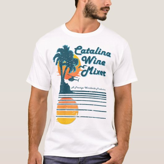 Catalina Mixer Wine T-shirt (Voorkant)