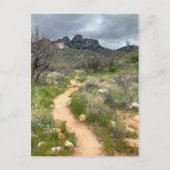 Catalina Mountains Trail Briefkaart (Voorkant)