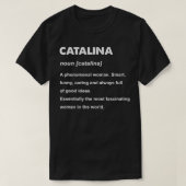 Catalina Name  T-shirt (Design voorkant)