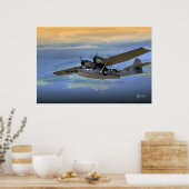 Catalina Over de eilanden Poster (Keuken)