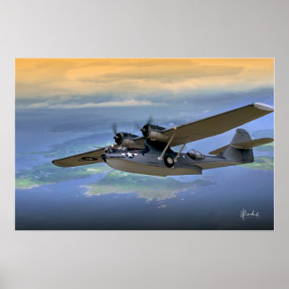 Catalina Over de eilanden Poster