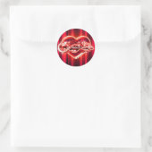 Catalina Ronde Sticker (Tas)