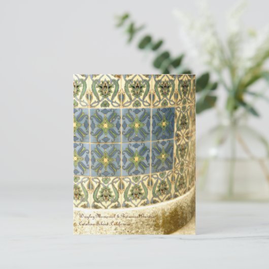 Catalina Tegel Briefkaart (Staand voorkant)