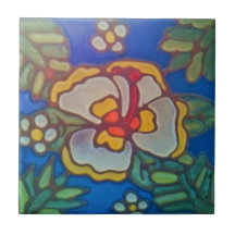 Catalina Tile Hibiscus Catalina Clay Works