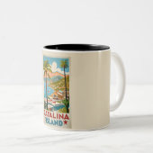 Catalina Tweekleurige Koffiemok (Voorkant rechts)