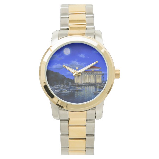 Catalina UFO Mannen horloge door Snake Jagger (Voorkant)