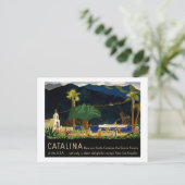 Catalina van Otis Shepard, c. 1935.  Briefkaart (Staand voorkant)