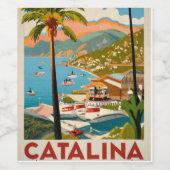 Catalina Wijn Etiket (Enkel label)