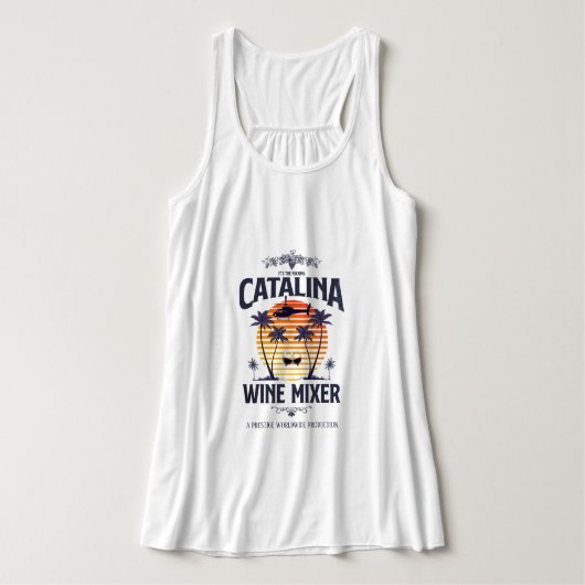 Catalina Wijn Mixer Tanktop (Design voorkant)