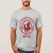 Catalina Wine Mixer Helikopter Expo Satire T-shirt (Voorkant)