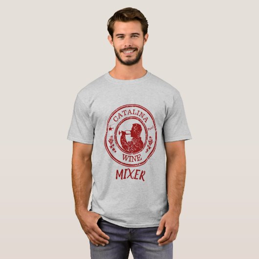 Catalina Wine Mixer Helikopter Expo Satire T-shirt (Voorkant volledig)