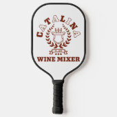 Catalina Wine Mixer Pickleball Paddle (Achterkant)