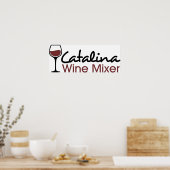 Catalina Wine Mixer Poster (Keuken)
